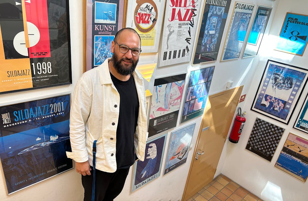 Axel Rios er godt i gang med jobben som kunstkonsulent 