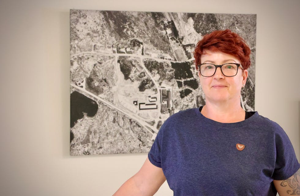 Tina Sparchholz skal sørge for at Norgesdemokratene blir lagt merke til i Tysvær, og målet for lista til partiet er at ein av dei hamnar i kommunestyret.
Foto: Alf-Einar Kvalavåg