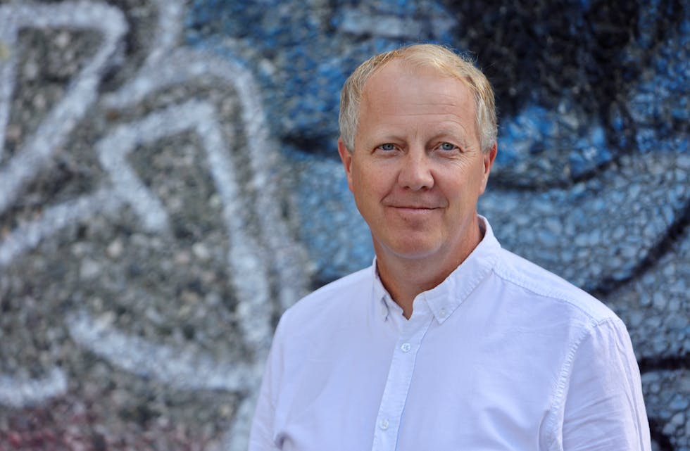 Morten Salvesen, rektor Førre skole. Foto: Alf-Einar Kvalavåg