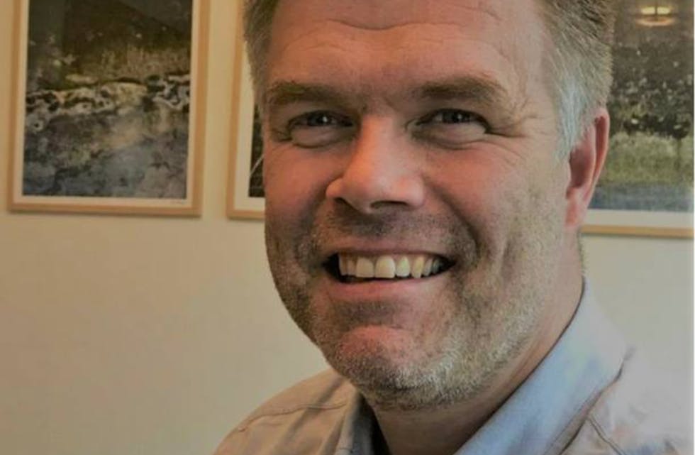 Andrè Håland som i dag er avdelingsleder og undervisningsinspektør på skolen.