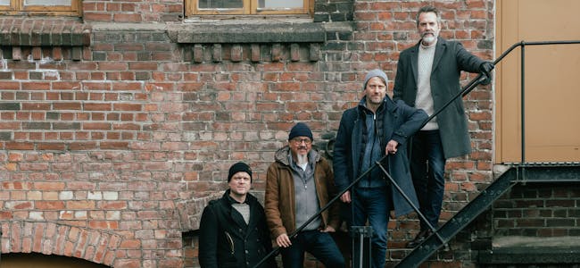 Lars Tormod Jenset, Andy Sheppard, Espen Eriksen og Andreas Bye er ute med ny musikk opg skal ut på ein turné som også inkluderar Haugesund.