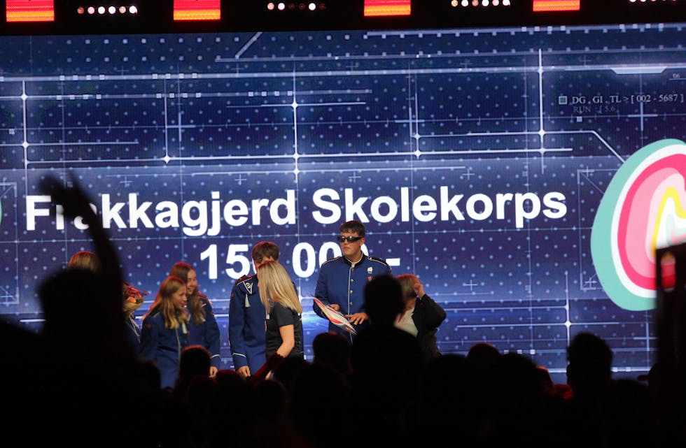 Frakkagjerd skolekorps er et av mange skolekorps under NMF sin fane. Foto: Ada Sandvig