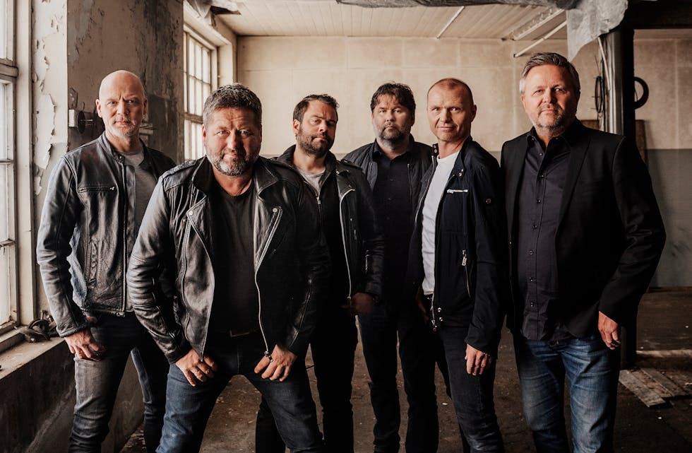 Bjarne Brønnbo i spissen for resten av D.D.E.
Foto: Line Berre