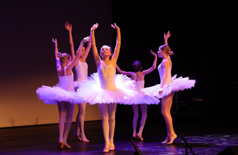 Kulturskolen leverte ballet i Tysværtunet. Imponerende. Foto: Alf-Einar Kvalavåg
