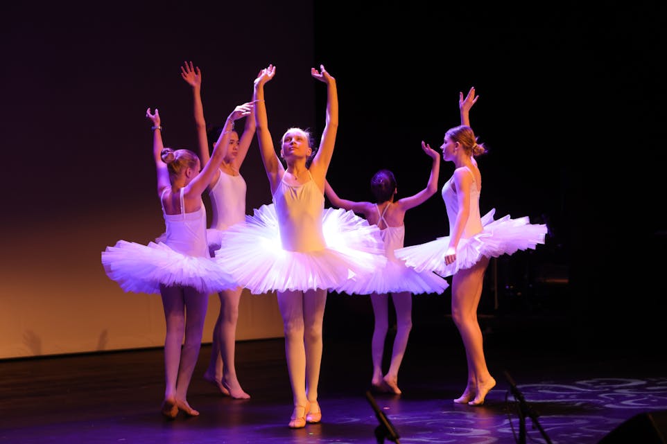 Kulturskolen leverte ballet i Tysværtunet. Imponerende. Foto: Alf-Einar Kvalavåg