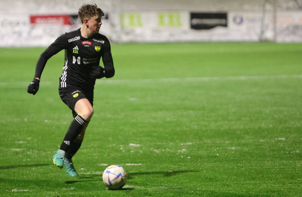 Elias Kallekodt og Skjold/Stegaberg 2 starta sesongen med solide 6-1 over KIL 3. Foto: Alf-Einar Kvalavåg