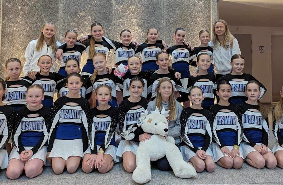 West Coast Insanity deltok med fire lag og cirka 100 utøvere under NM i cheerleading i helgen. Det endte med gull og bronse.
Arkivfoto: WCI