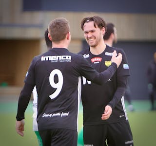 Adrian Bjørkelund Strand og Andreas Meling. Foto: Alf-Einar Kvalavåg