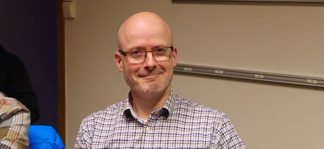 Einar Magne Storhaug er ny styreformann i Tysvær Bygdeblad. Foto: Alf-Einar Kvalavåg