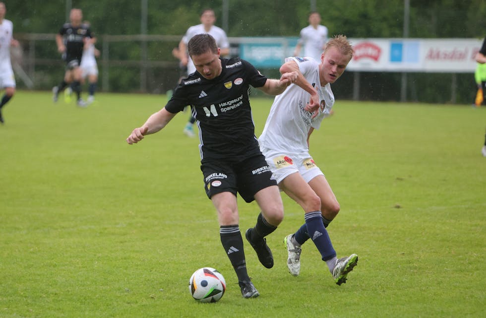 Andreas Meling med to mål i gårsdagens toppkamp. Arkivfoto: Alf-Einar Kvalavåg