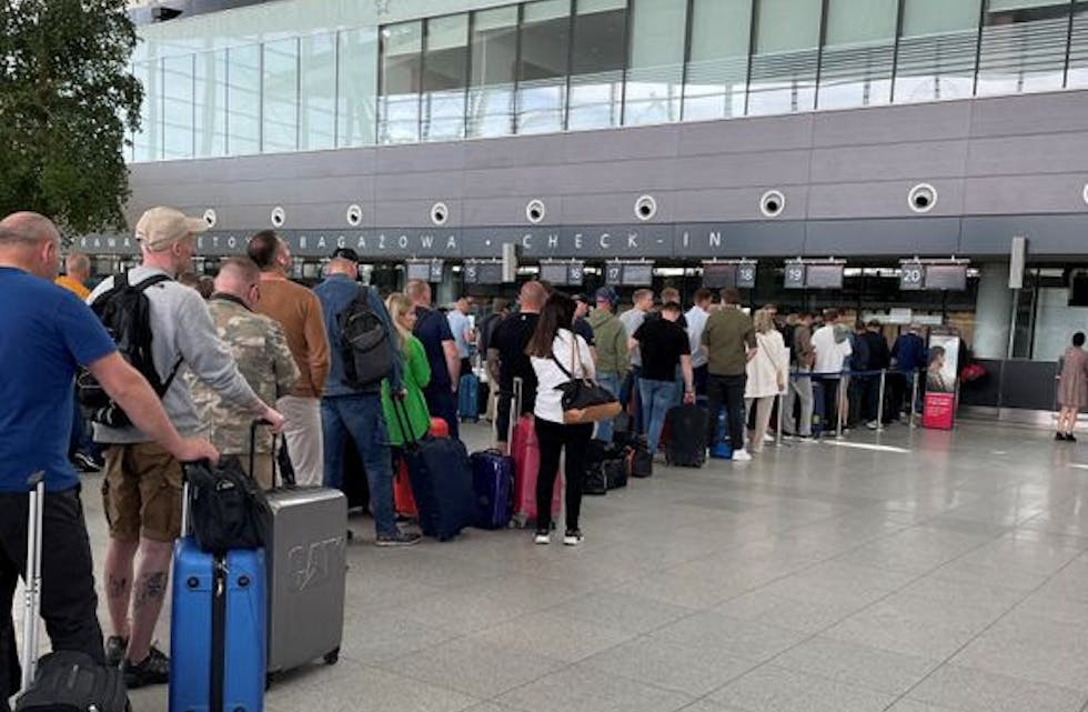 Avinor-streik vil ramme mange passasjerer på syv norske flyplasser fra onsdag. Foto: Heidi Tofterå Slettemoen/Frende Forsikring