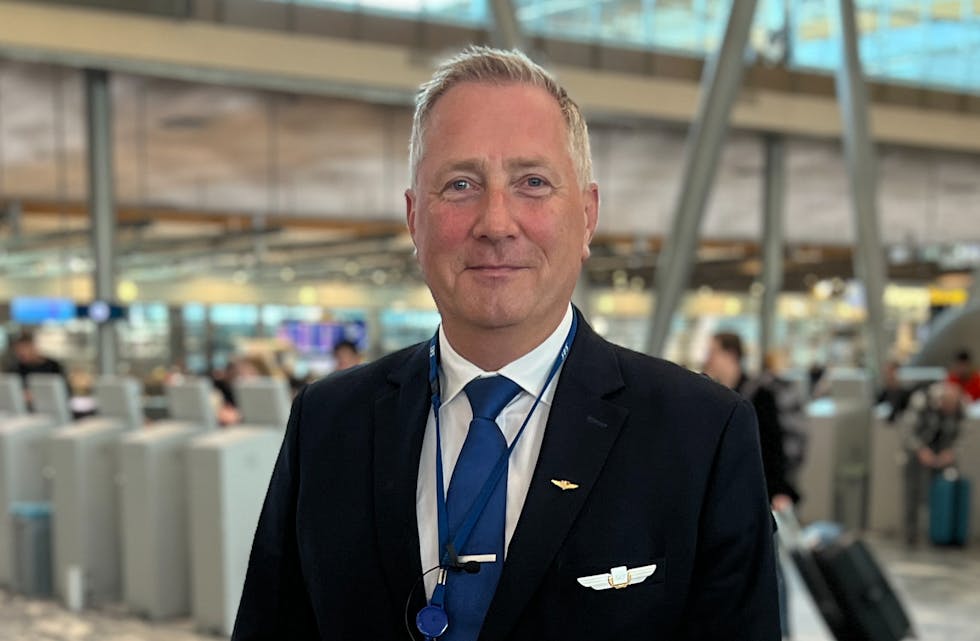 Leder for SAS Norge kabinforening i Parat, Martinus Røkkum, sier det er oppnådd enighet mellom kabinansatte og SAS-ledelsen. Foto: NPK