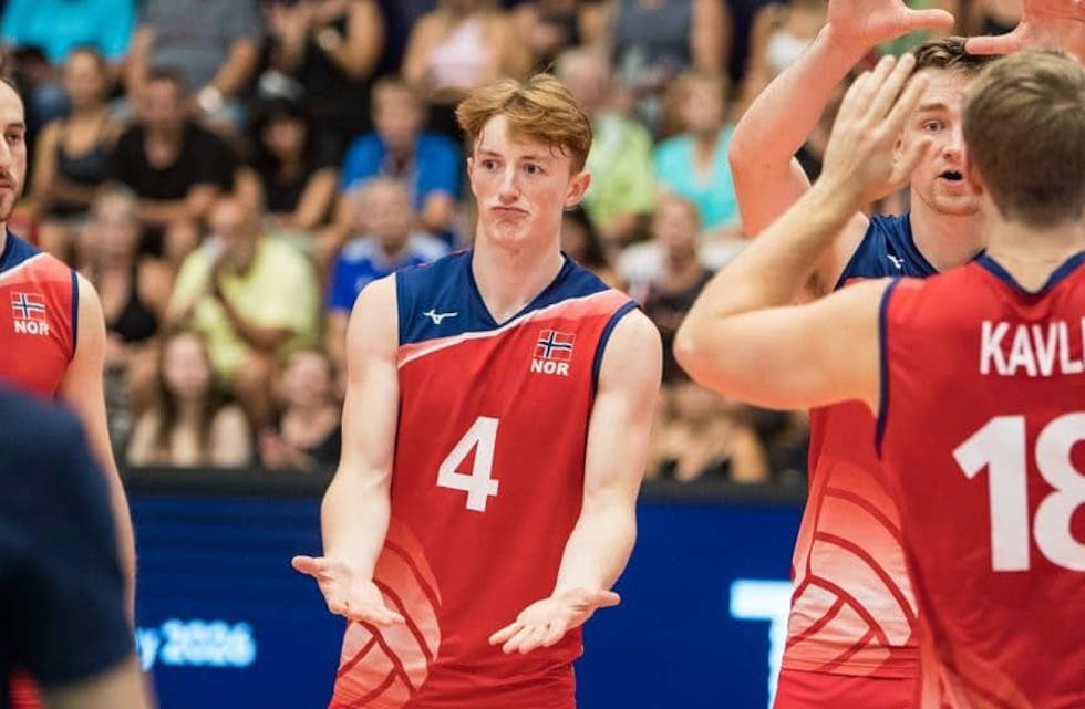 Oskar Espeland Foto: Norges Volleyballforbund