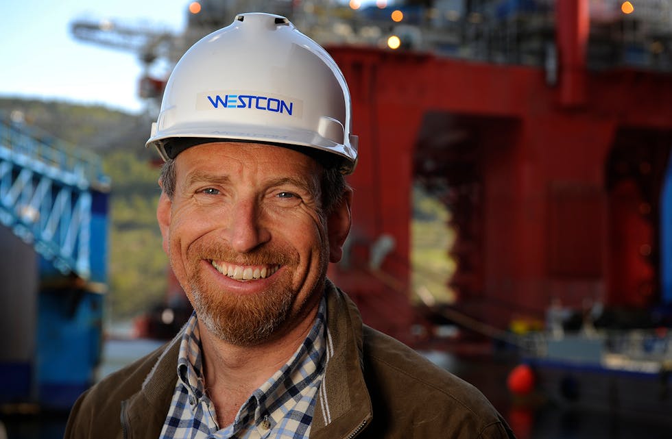 Dagleg leiar Øystein Matre i Westcon Yards. Foto: Westcon