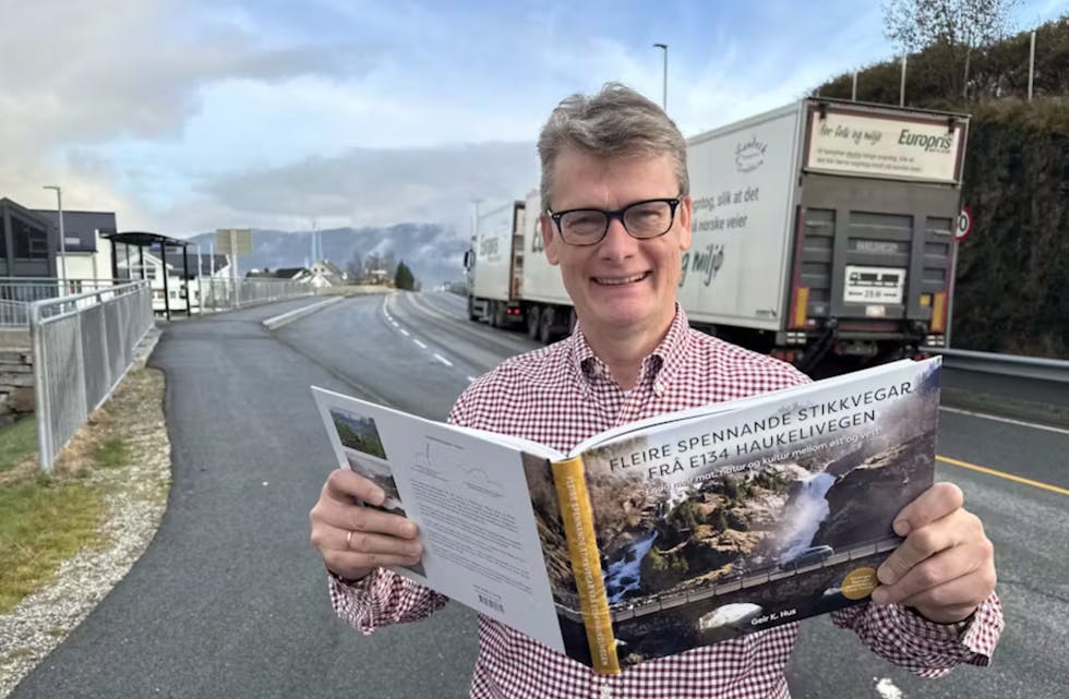 Geir K. Hus er klar med tredje bok i sin triologi om E134. FOTO: TORSTEIN TYSVÆR NYMOEN