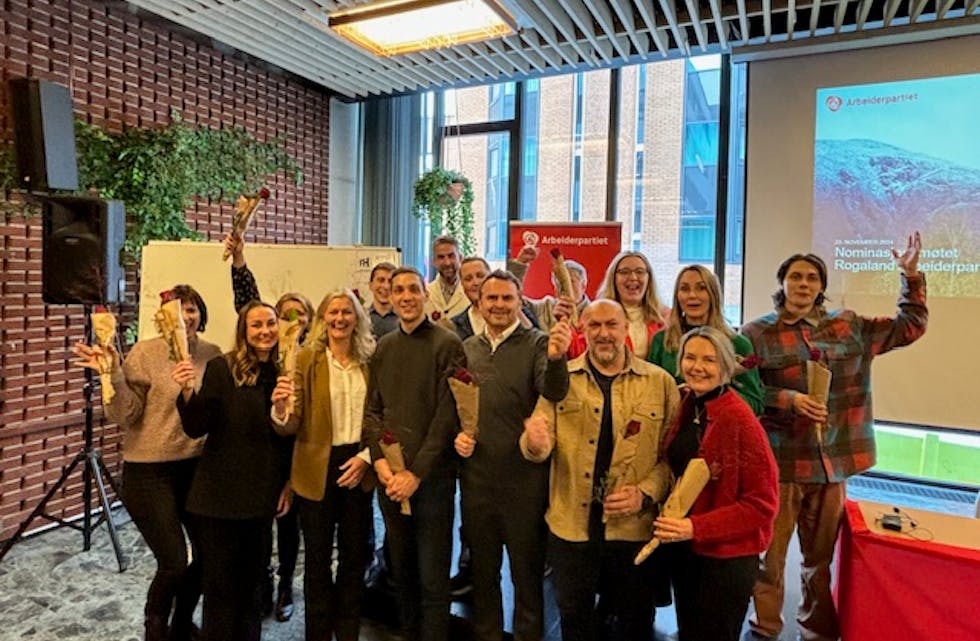Nominasjonsmøtet i Rogaland Arbeiderparti har i dag valgt sine kandidater til Stortingsvalget 2025.