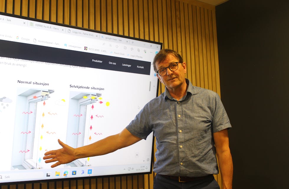 Birger Førre ønsker eit klyngetun i Småje.
