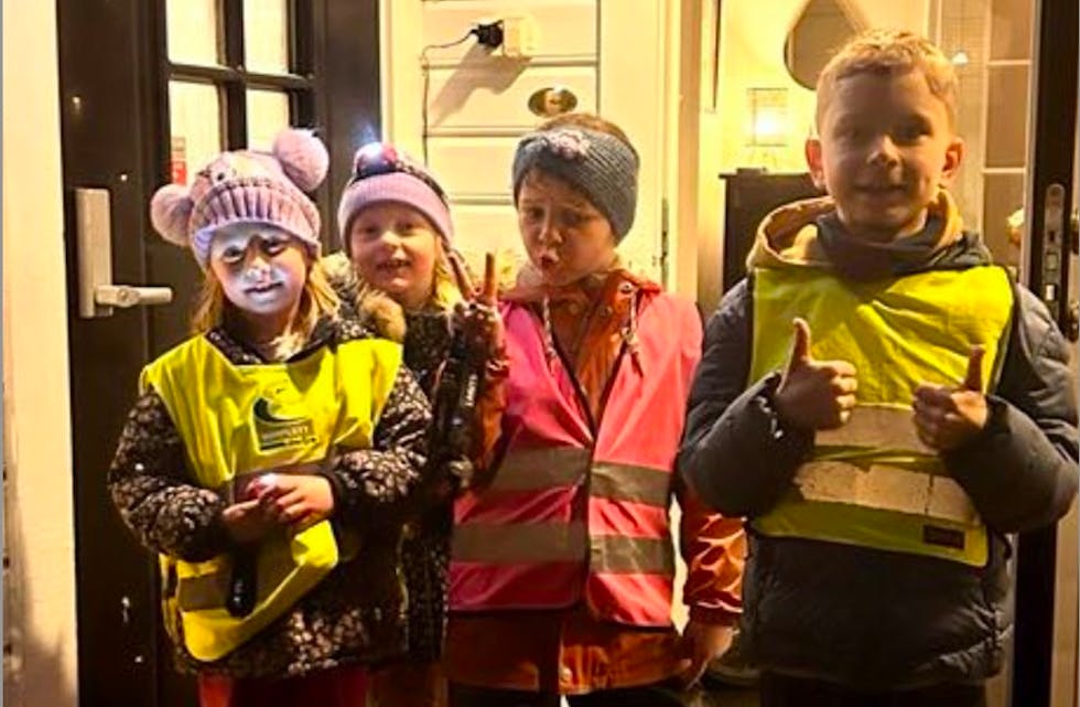 Agathe, Live, Marius og Thea Victoria