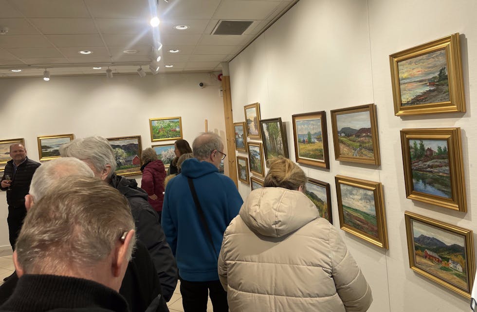 Flere var samlet for å få med seg 100 års jubileet til Lars Musland