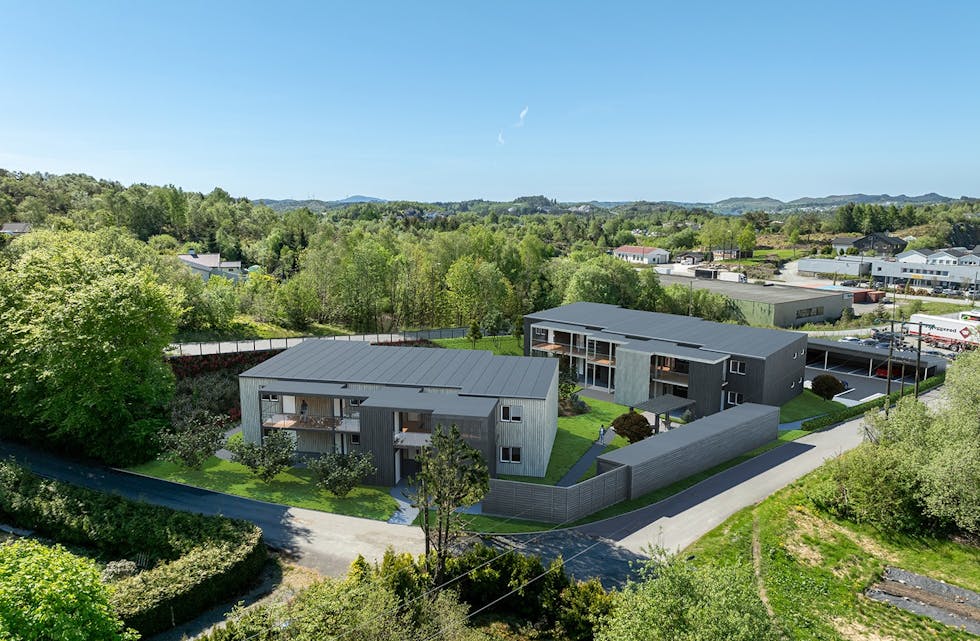 Fem selde og ein reservert leilegheit er meir enn nok for at Olav Askeland nå startar utbygginga av det som er ti leilegheiter med 90 prosent Husbank-lån.
Ill: Askeland Eiendom