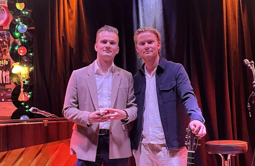 Olav og Berge Ohm skal spille lunsjkonsert 25. april.