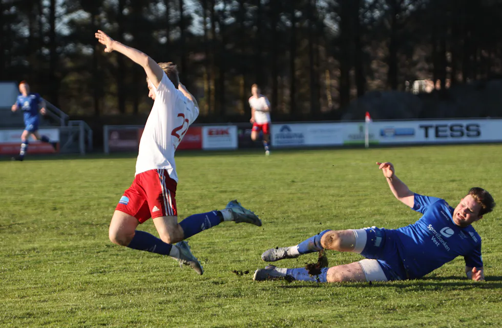 Fredrik Svendsen var en av målscorerne på Kolnes, onsdag. Arkivfoto: Alf-Einar Kvalavåg