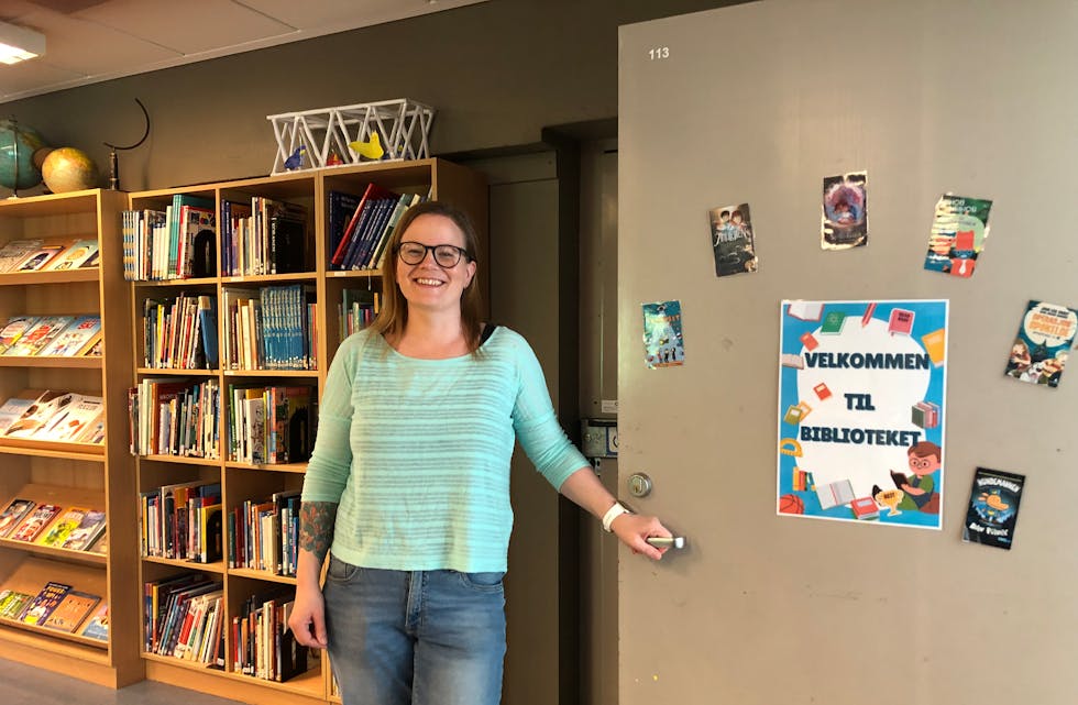 Marianne Thuestad (38) er kontaktlærer og bibliotekansvarlig ved Førland skole.