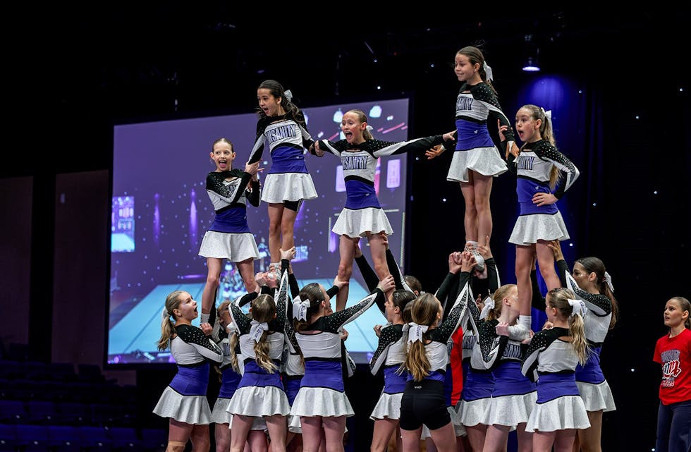 Lørdag arrangeres Peewee Star Open, et fargerikt og energisk cheerleadingstevne for barn og unge fra hele Vestlandet.