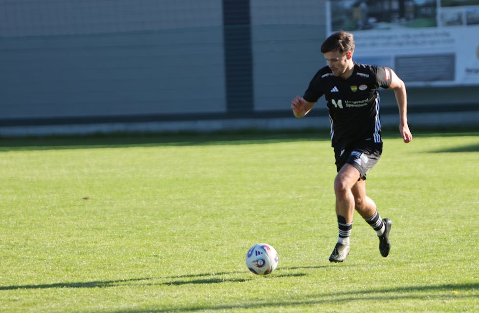 Adrian Strand og Skjold/stegaberg jakter poeng mot Nord 2 i kveld. Foto: Alf-Einar Kvalavåg