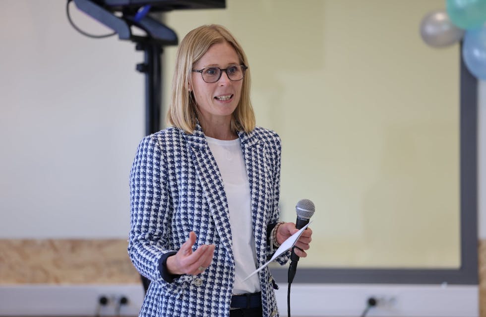 Markeds- og kommunikasjonsansvarlig i Hatteland Technology AS, Anna Aulie.