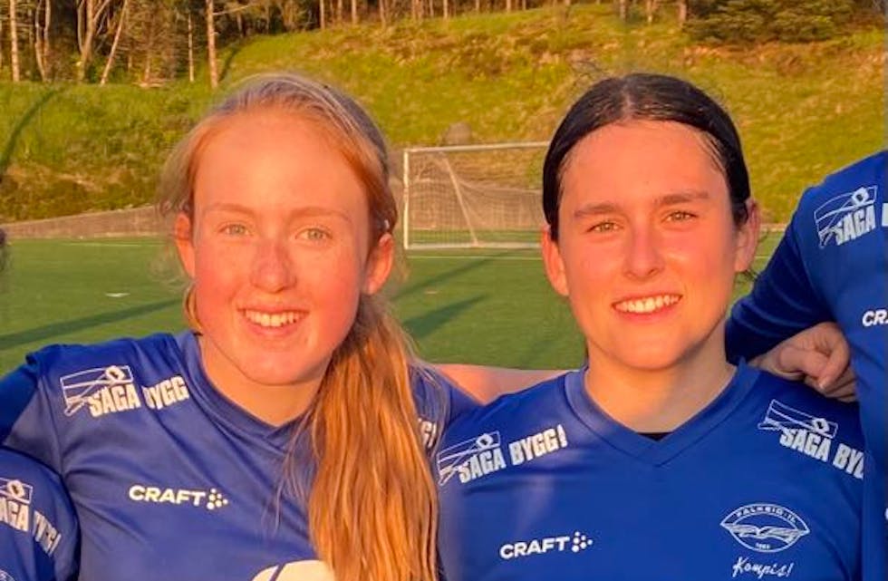 Julie Eintveit med to mål og Karolina Erschig som også skåret i sin avskjedskamp.