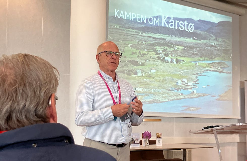 Egil Sævareide har fortalt historia om Kampen om Kårstø på fleire arenaer der det har vore fullsette salar. - Det har vore spennande å grave seg ned i dette temaet, særleg fordi eg meiner at det er ei fantastisk industrihistorie som er altfor dårleg kjent. Så eg trur det blir ein travel haust. Dette er nesten som eit kall, sa han.