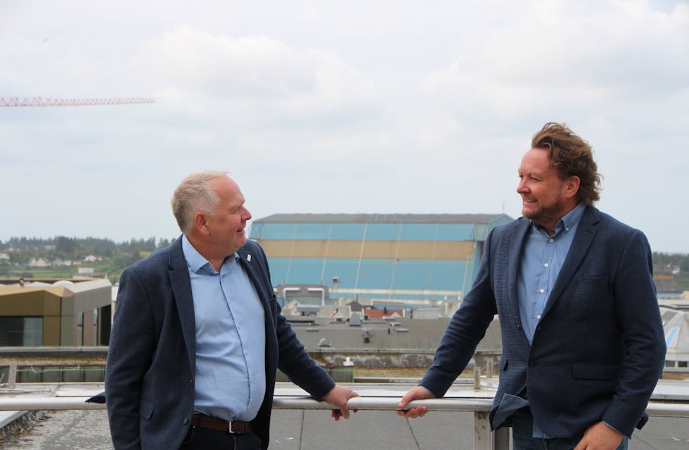 Sigmund Lier og Torstein Nymoen har store ambisjoner for Yrkesmessen 2025.