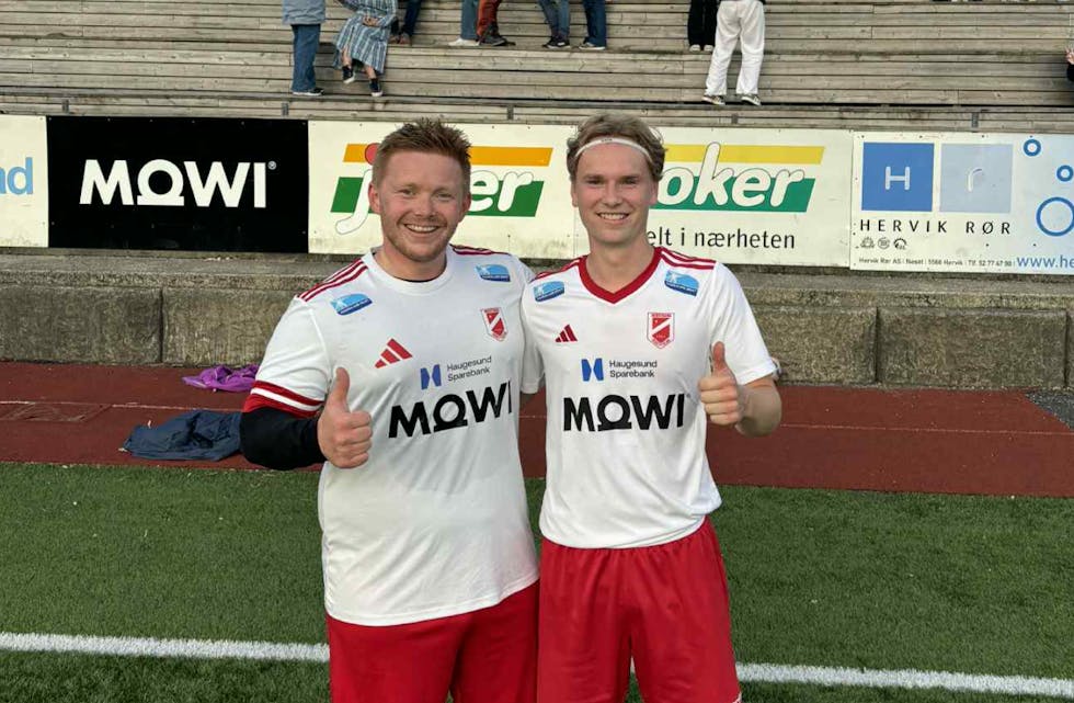 Vegard Steinsland og Markus Aksland var målscorere.