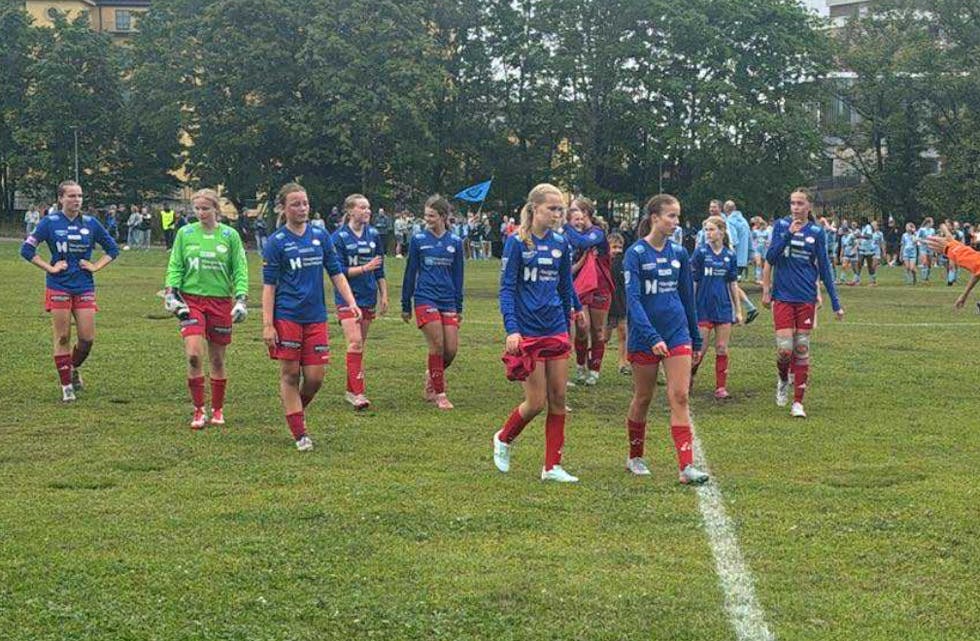 Der var det over og Norway Cup-eventyret er over for denne gangen. men for en innsats av samarbeidslaget. Foto: Vidar Hovland