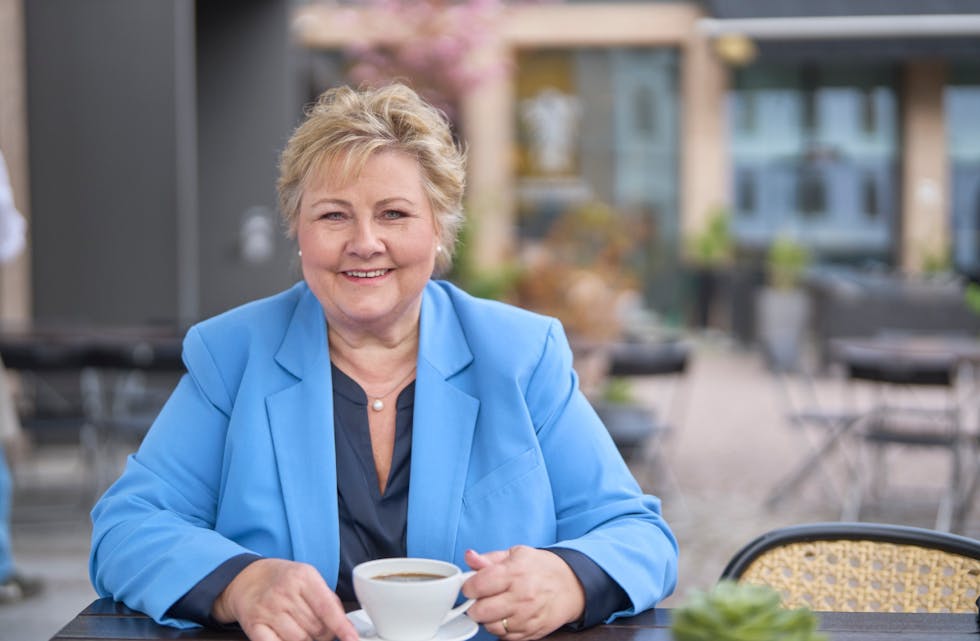 Erna Solberg, Høyres leder og statsministerkandidat. Foto: Høyre