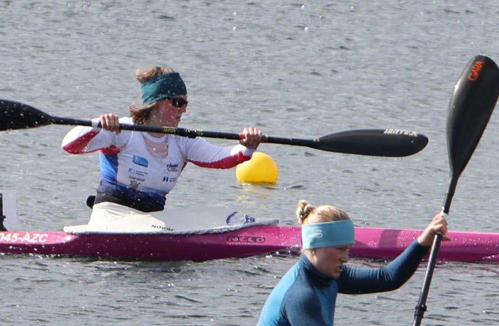 Elise Erland fikk en god start på VM. Arkivfoto: Alf-Einar Kvalavåg