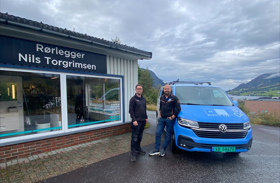 Hervik Rør AS og rørleggerbedriften Rørleggar Nils Torgrimsen AS fusjonerer.