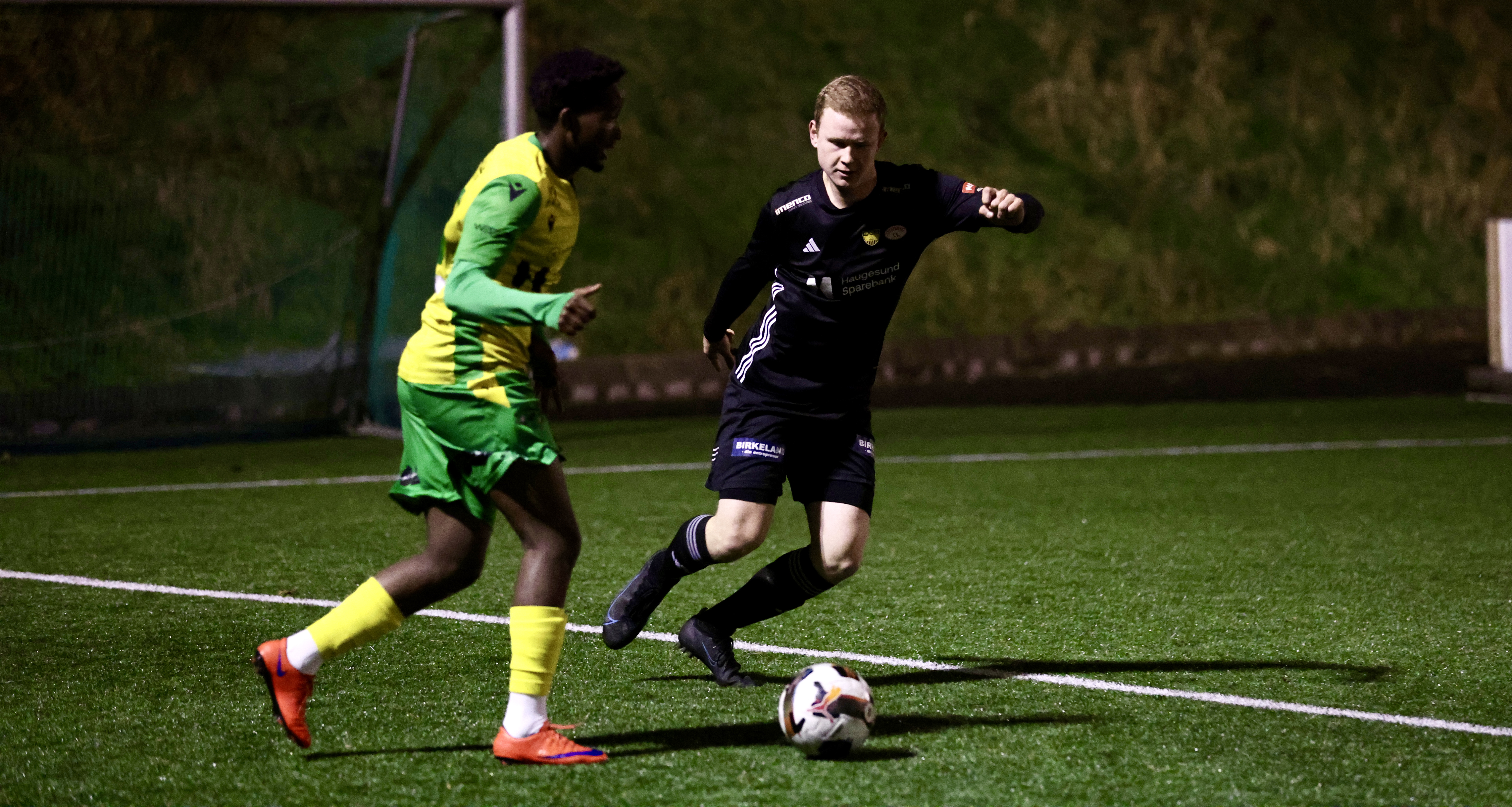 Nils Johan Vierdal og Skjold/Stegaberg vant over Nord 2 i kveld. Foto: Alf-Einar Kvalavåg