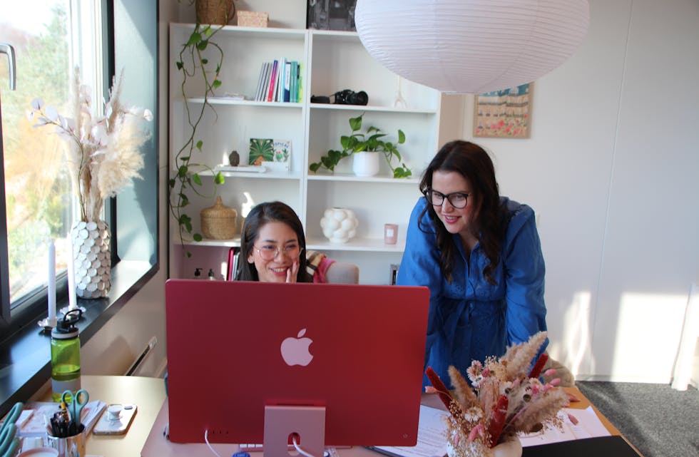 Tracy Tang og Camilla Klovning Strømø tilbyr konsulenttjenester til små og mellomstore bedrifter på Haugalandet.