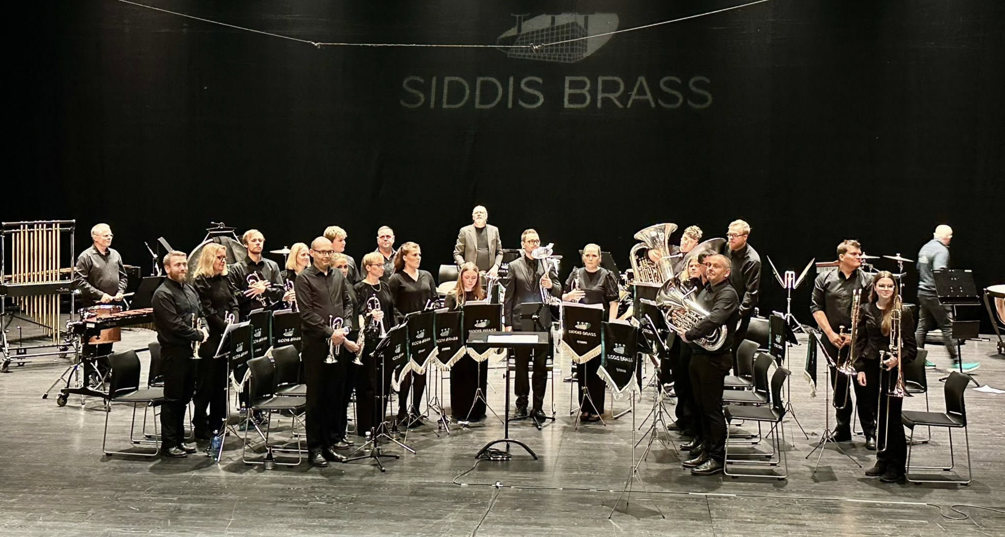 Haugaland Brass Band leverte en solid prestasjon og sikret seg en imponerende tredjeplass i 3. divisjon under årets Siddis Brass.