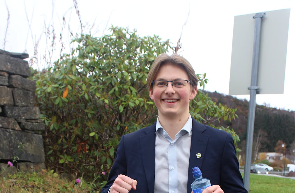 Andreas Aukland fra Straumen er ny politisk leder i Grønn Ungdom, MDGs ungdomsorganisasjon. Han vil ta kampen for mennesker, solidaritet og livsgrunnlaget vårt. Arkivfoto: Marit Tvedt