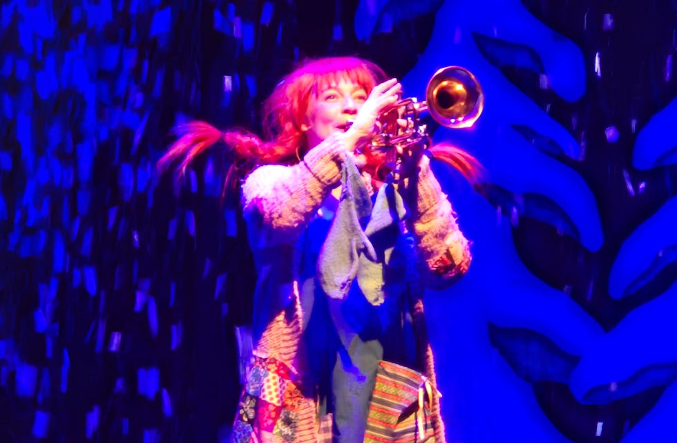 Her kommer Pippi Langstrømpe... en knallsuksess i Tysværtunet. Foto: Alf-Einar Kvalavåg