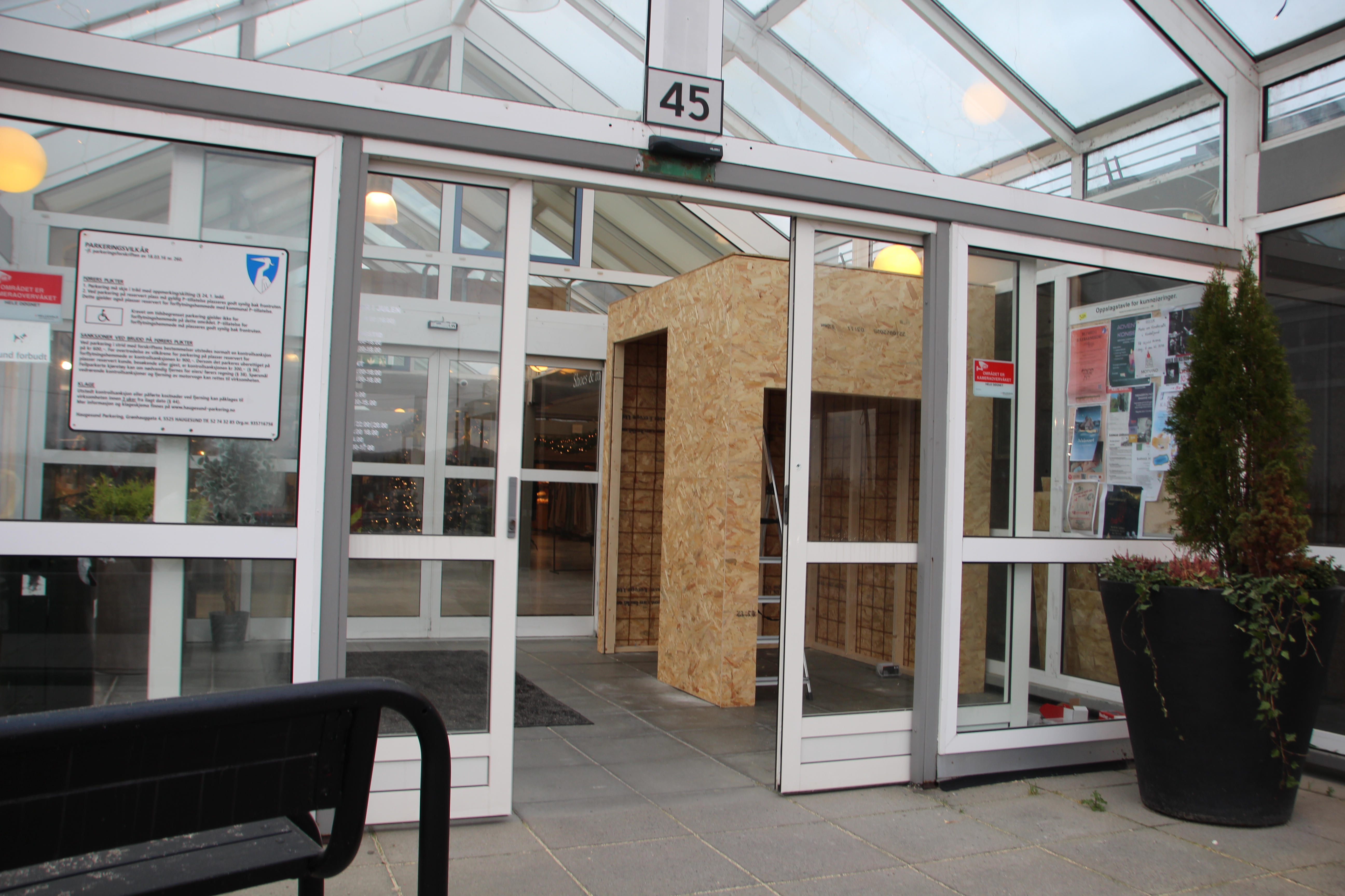 Nå forbereder Aksdal Senter seg på den store utvidelsen som skal skje over nyttår.