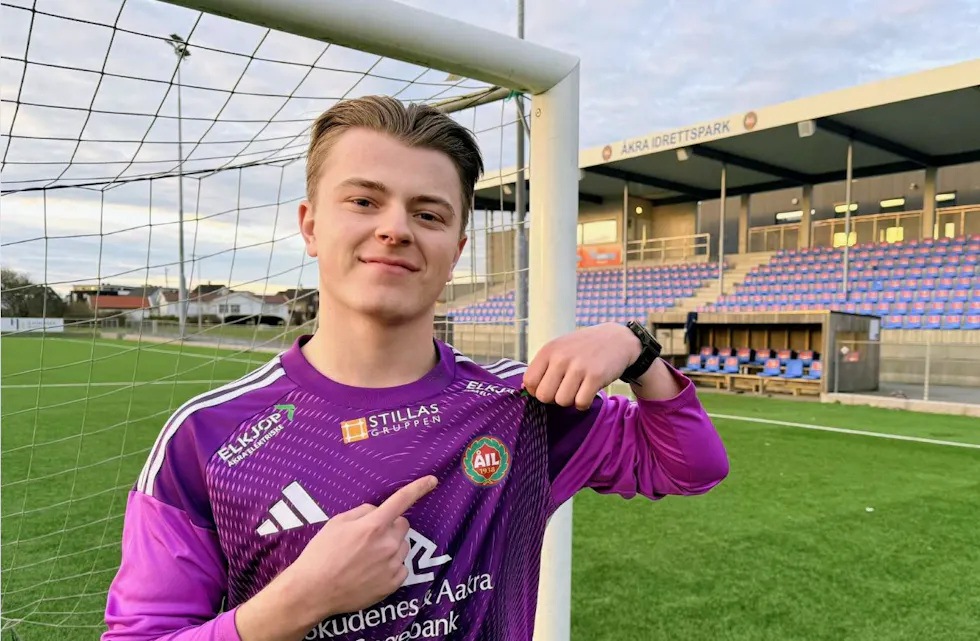 Tysværbuen Vegar Snare Vågen melder overgang til Åkra. Foto: Åkra IL