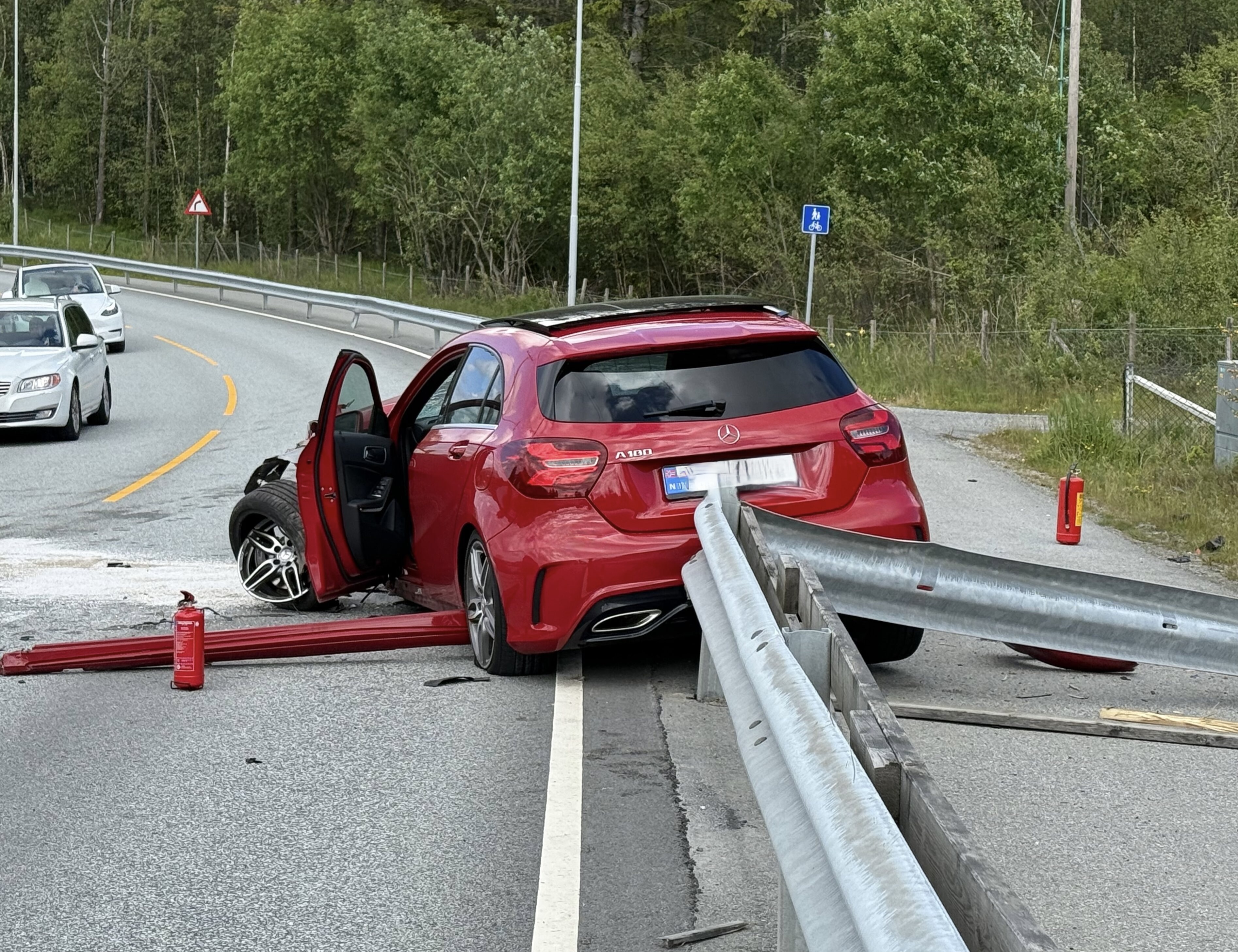 Unge bil- og MC-førere er overrepresentert i
ulykker som skyldes høyrisikoatferd, melder Statens vegvesen. Illustrasjonsfoto
