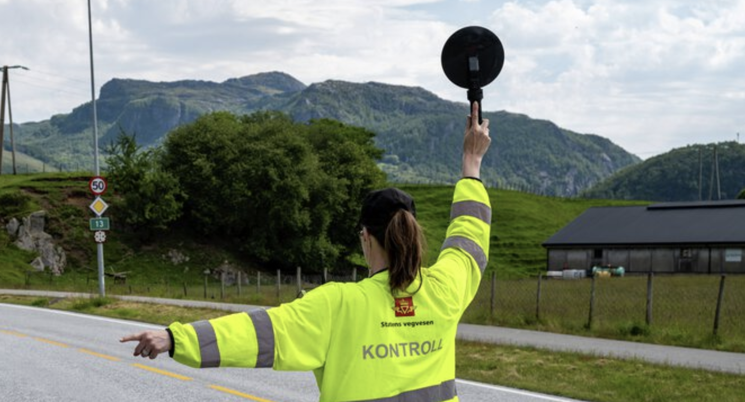 Statens vegvesen er stadig ute på kontroll. I dag var det Nedstrand sin tur. Illustrasjonsfoto: Bård Asle Nordbø / Statens vegvesen