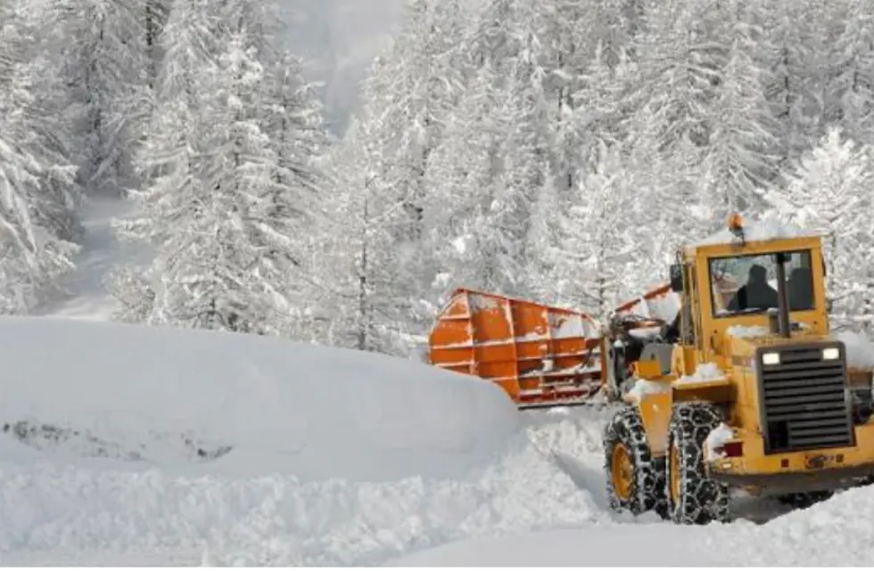 Det kom store snømengder i helgen. Foto: Tysvær kommune