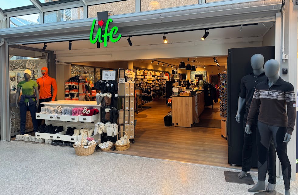 Snart tas Life-skiltet ned fra butikken på Aksdal Senter. Opp kommer Sunkost.