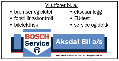 Aksdal Bil logo